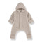 Bjorn Wool Blend Hooded Baby Pramsuit Onesie (Beige)
